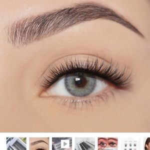 Dark Swan of Denmark Secret segment lashes​